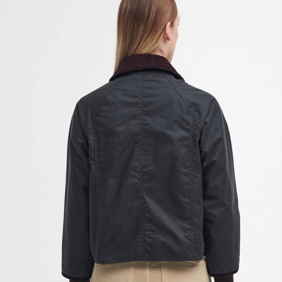 NWT Barbour Beadnell Waxed Cropped Jacket - Picture 6 of 6